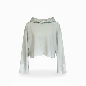 Victoria's Secret Pink Mint Cropped Hooded Lounge Pullover